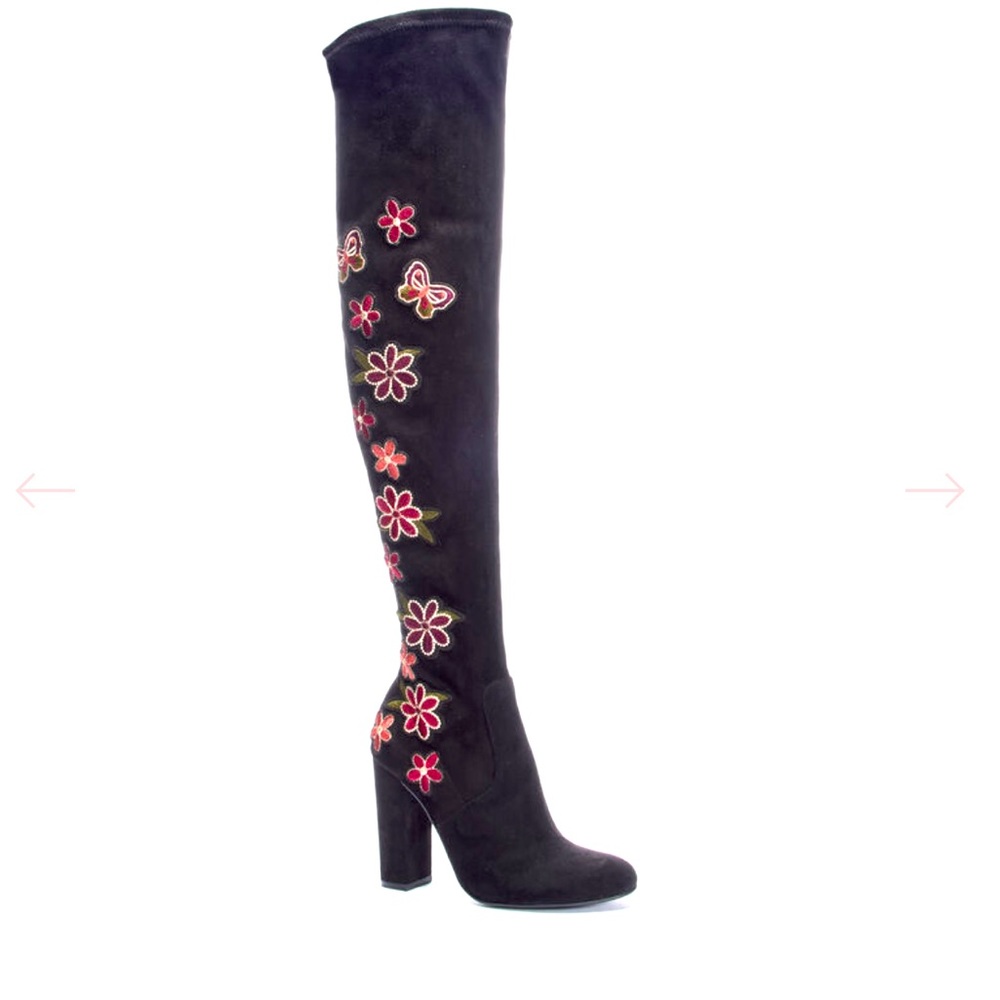 CHINESE LAUNDRY SUEDE OVER THE KNEE BOOTS